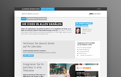 Loginbereich Content Editor